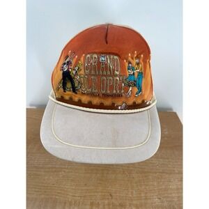 Grand Ole Opry Nashville Tennessee Trucker Hat Vintage Mesh Snapback